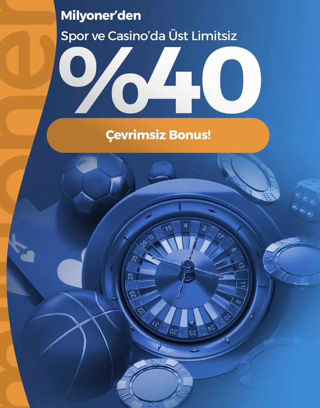 %40 çevrimsiz bonus