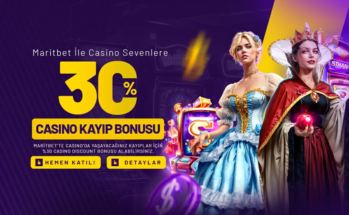 %30 casıno kayıp bonusu