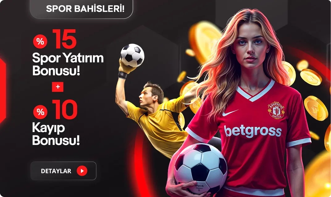 Çevrimsiz %15 spor yatırım bonusu + %10 kayıp bonusu