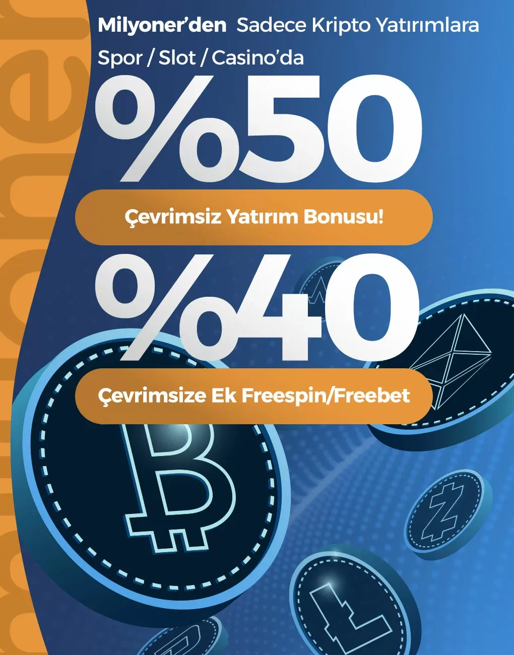 %50 kripto para bonusu
