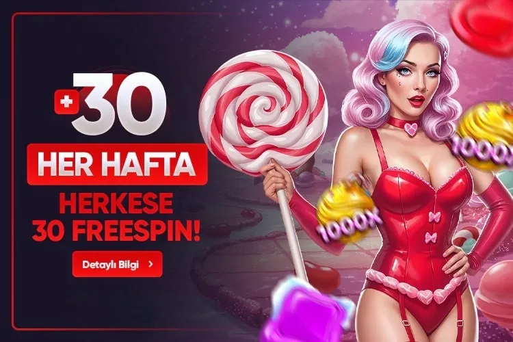 Haftalık 30 freespın