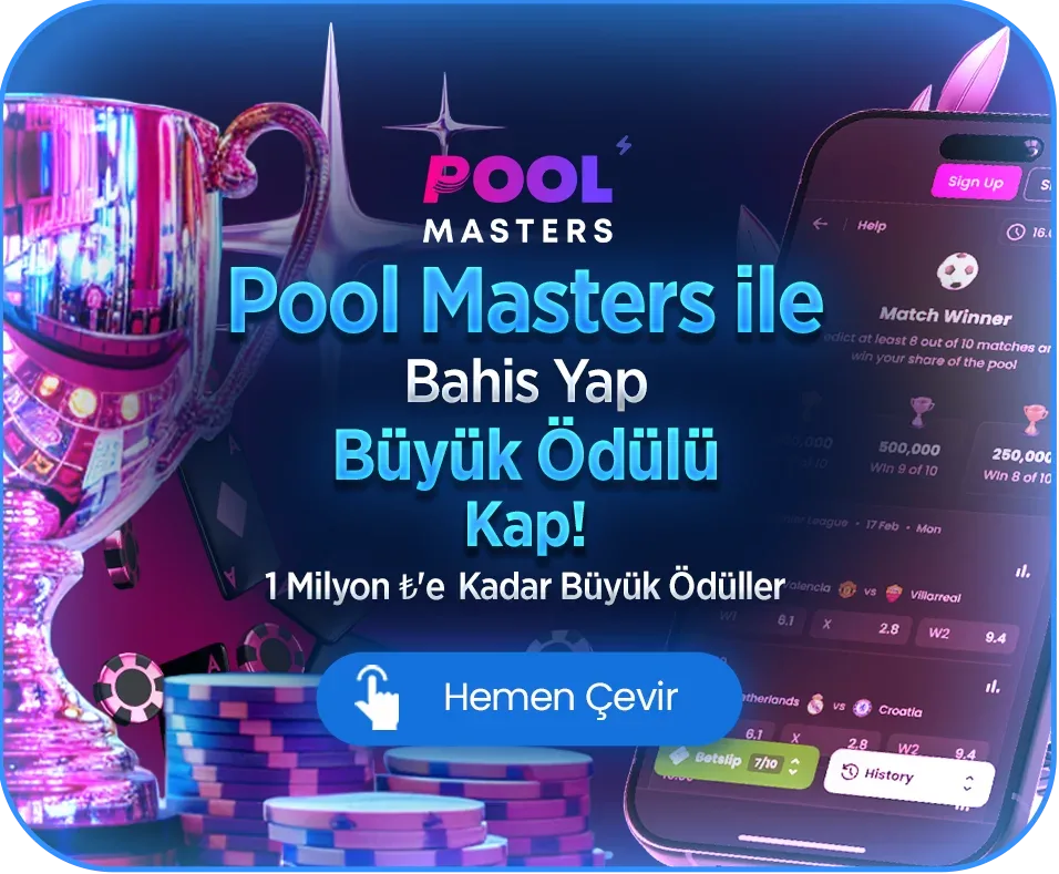 Pool masters ıle 10’da 10 bıl, büyük ödülü kap!