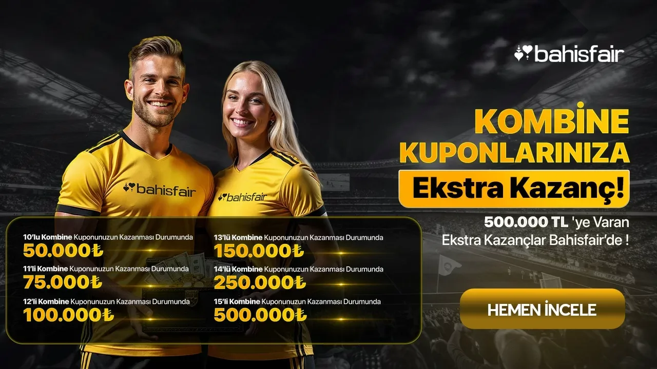 Kombine kuponlarınıza ekstra kazanç!