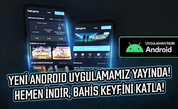 Yenı uygulamamızla her an, her yerde!