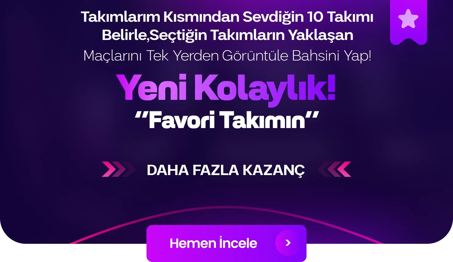 Favori takımlar!