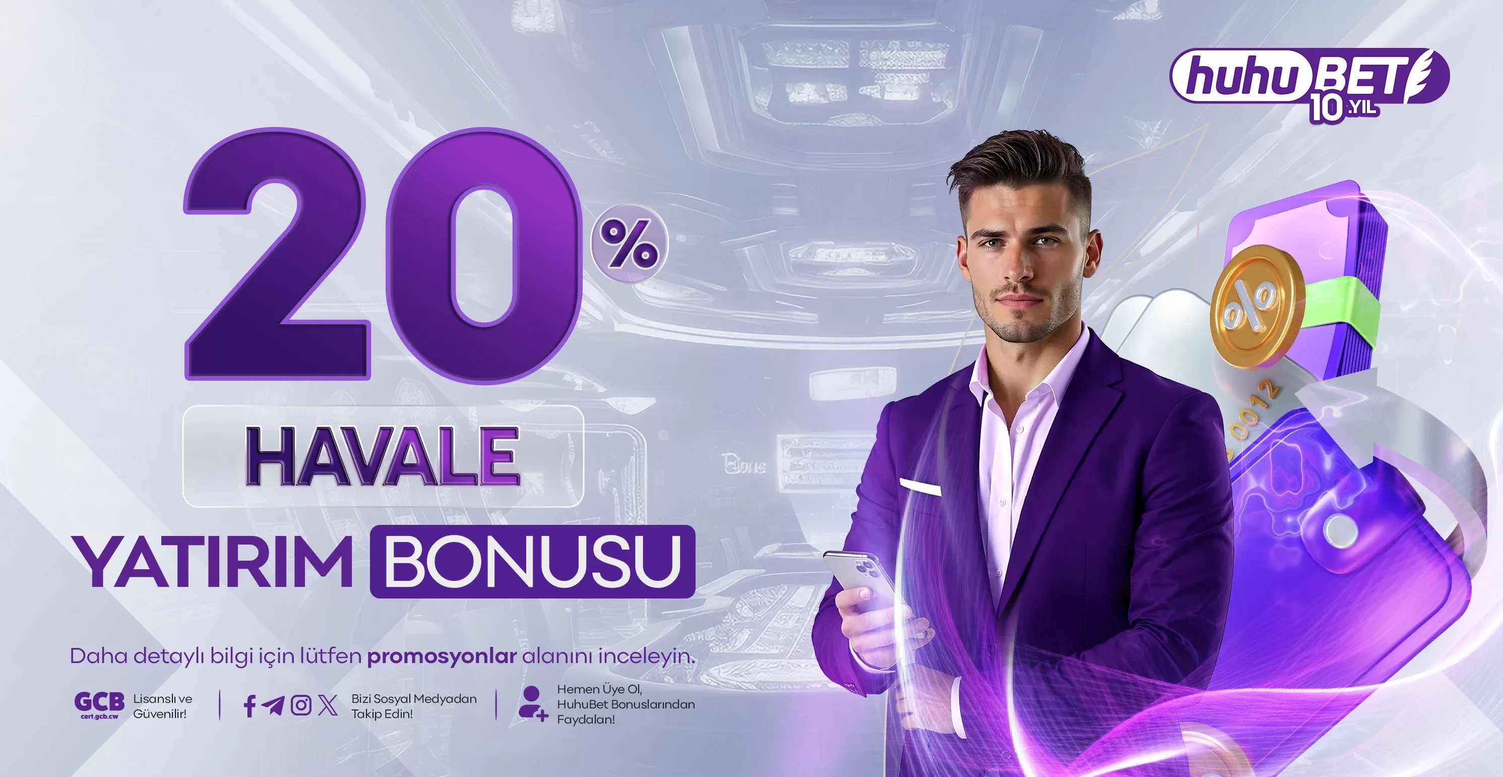 Sadece havalede geçerlı %20 bonus ayrıcalığı!