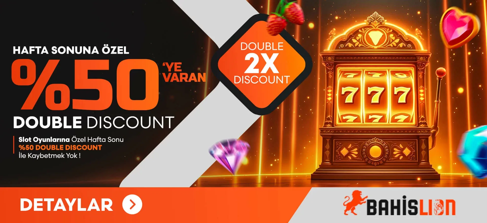 %50 haftasonu double discount!