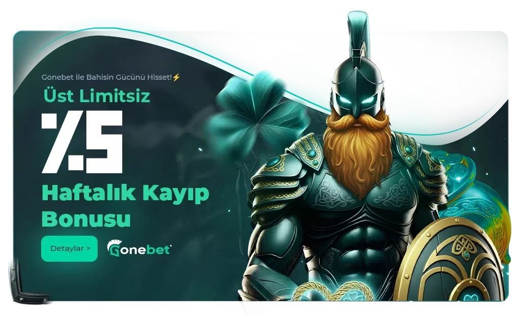 Üst limitsiz haftalık %5 kayıp bonus