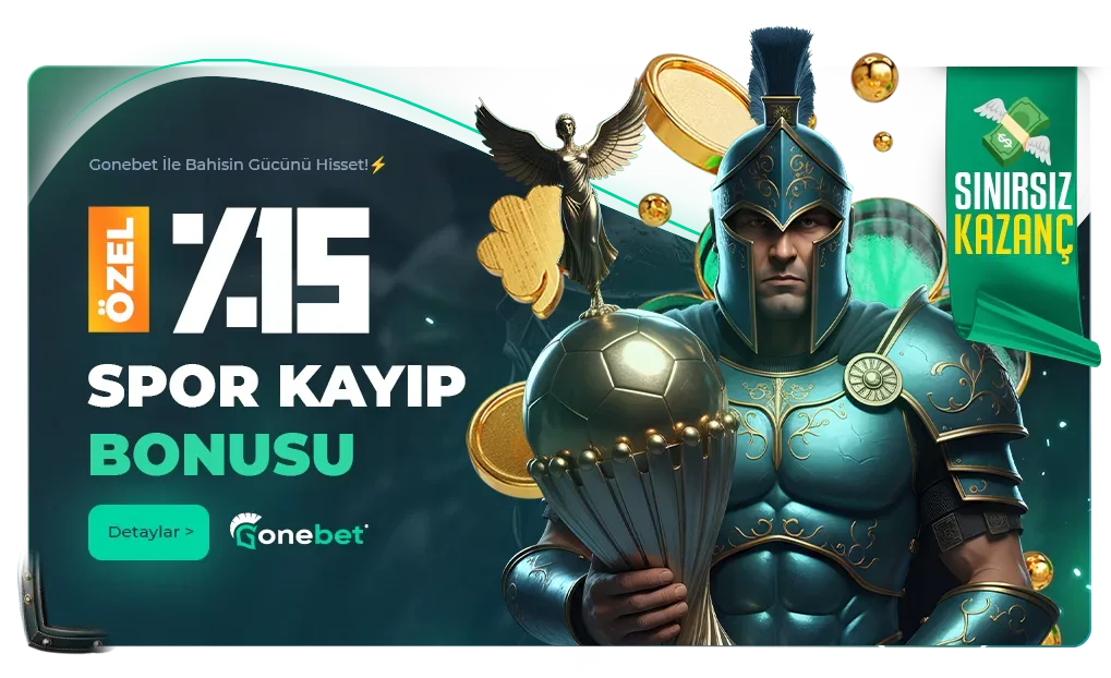 %15 spor kayıp bonus