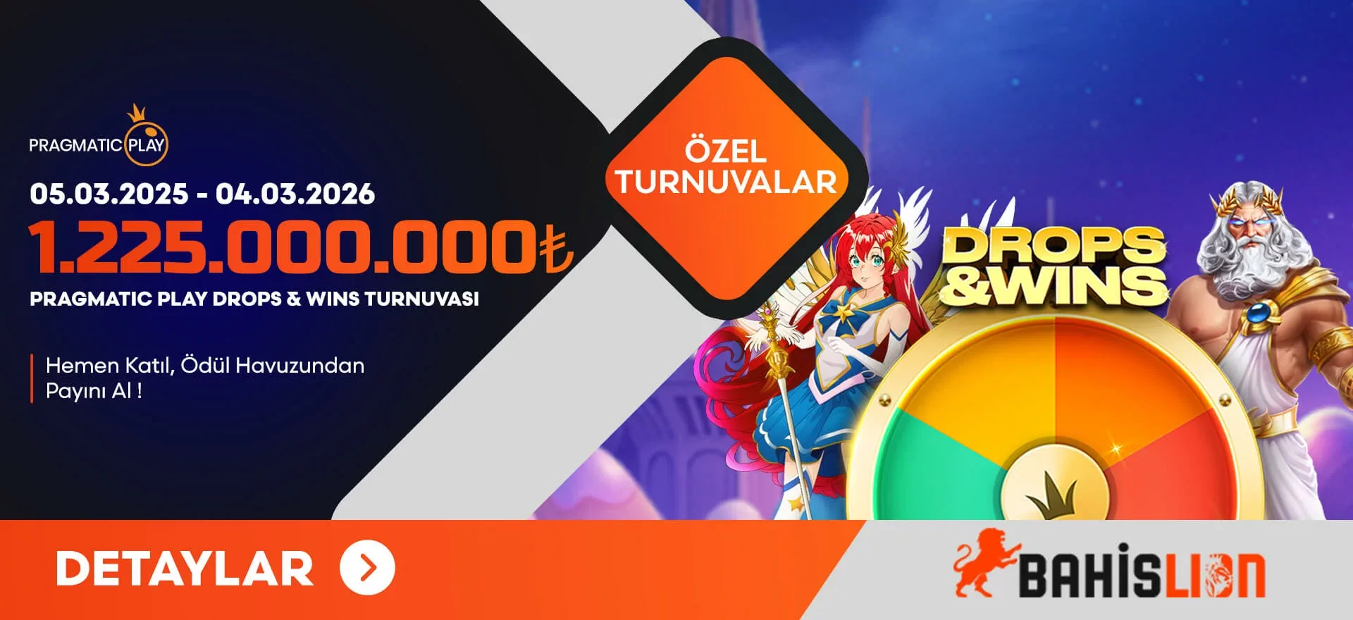 Drops & wins - kış sezonu slot turnuvası