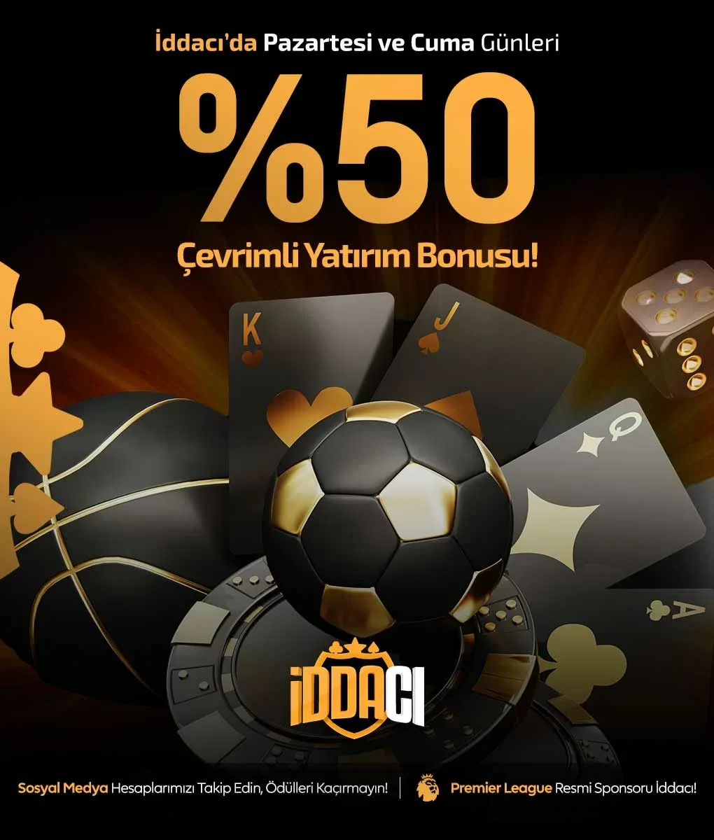 %50 çevrımlı yatırım promosyonu