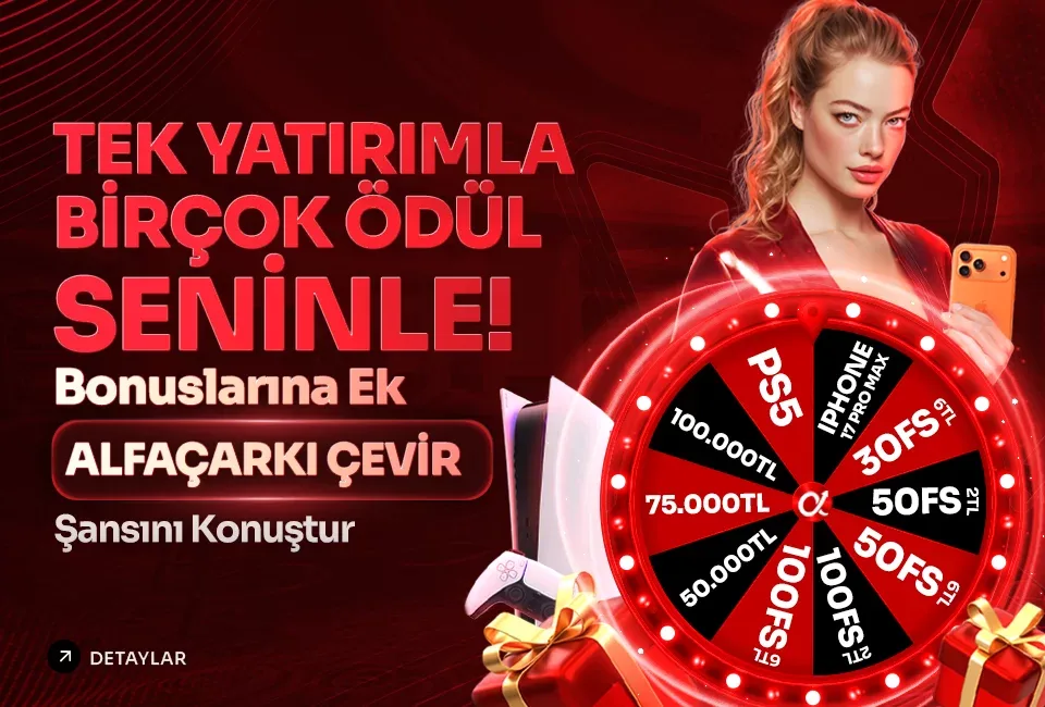 Alfaçark ile her dönüş kazandırır