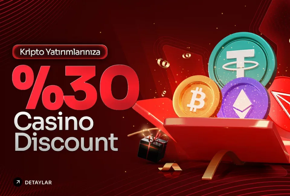 %30 krıpto casıno dıscount
