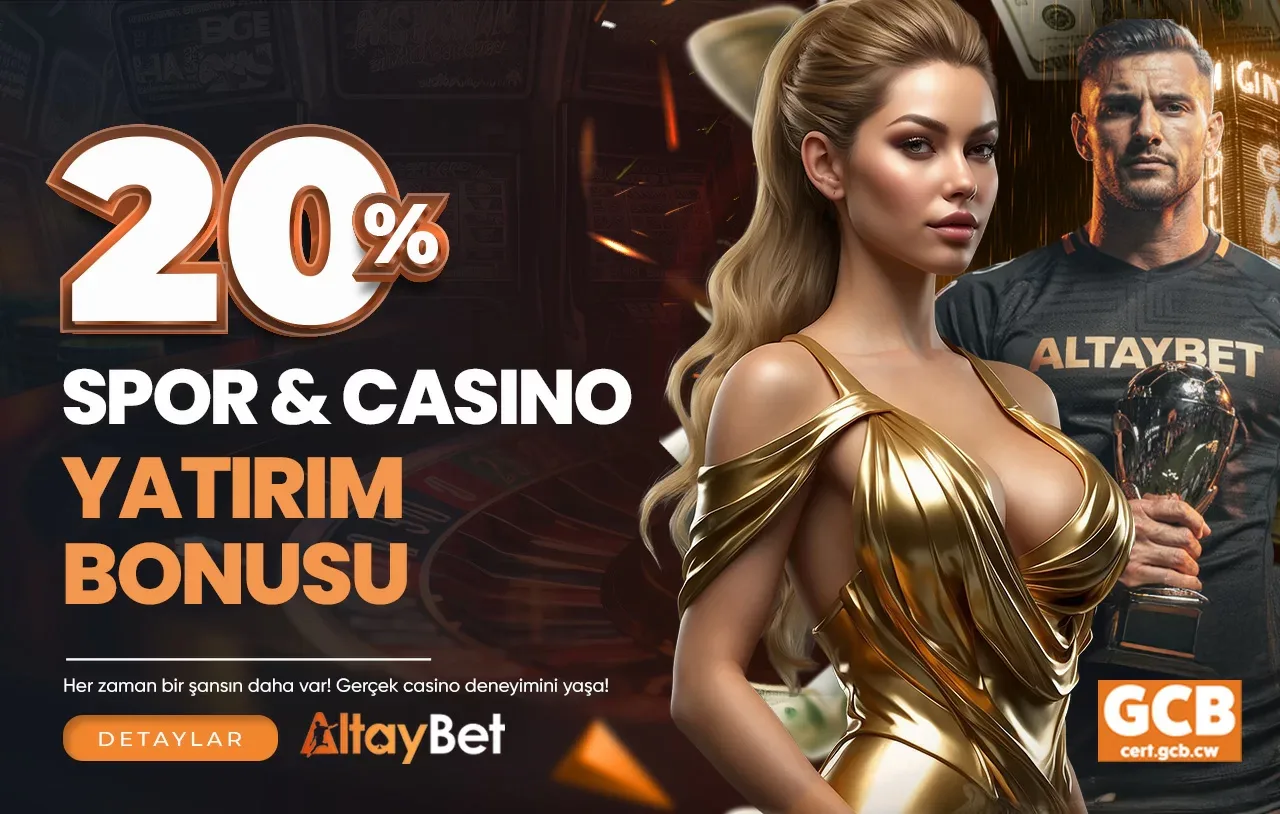 %20 spor&casıno yatırım bonusu