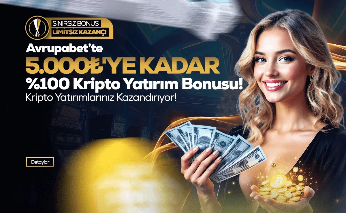 5000₺'ye varan %100 kripto yatırım bonusu!