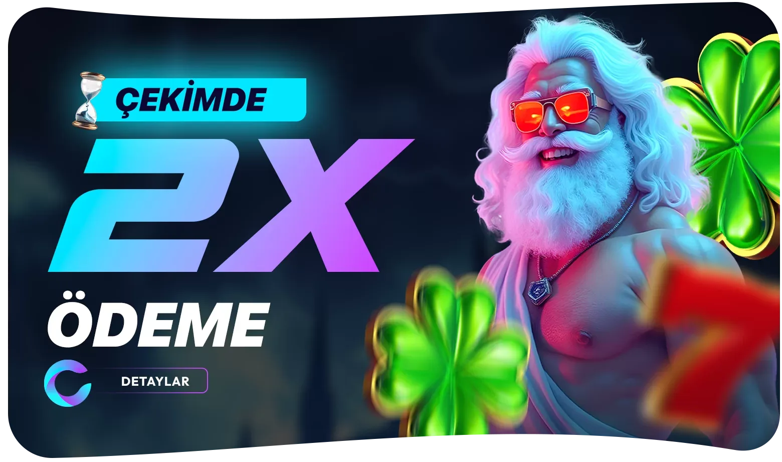 İlk çekımde 2 kat ödeme