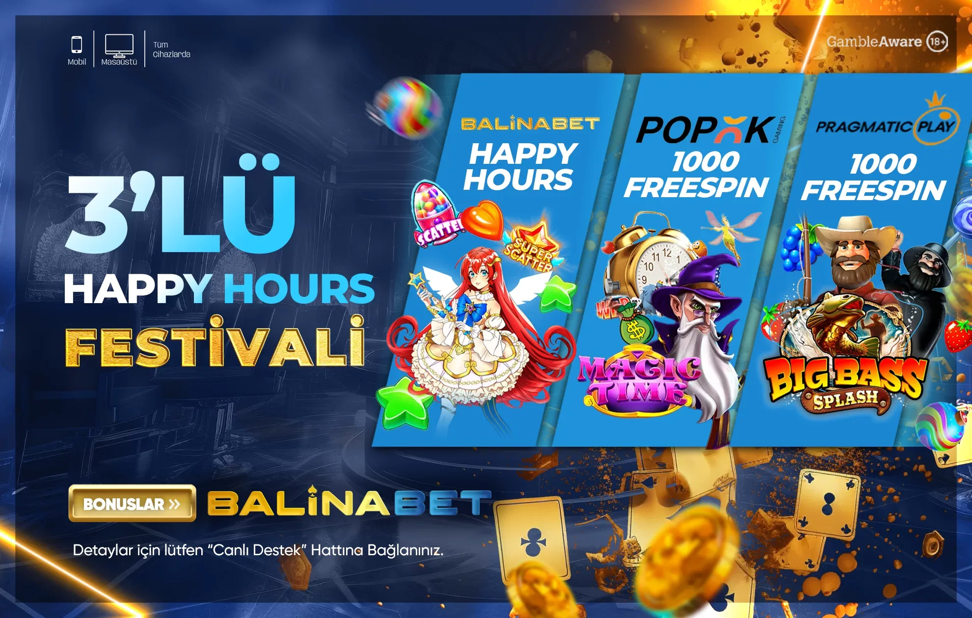 3'lü happy hours festıvalı