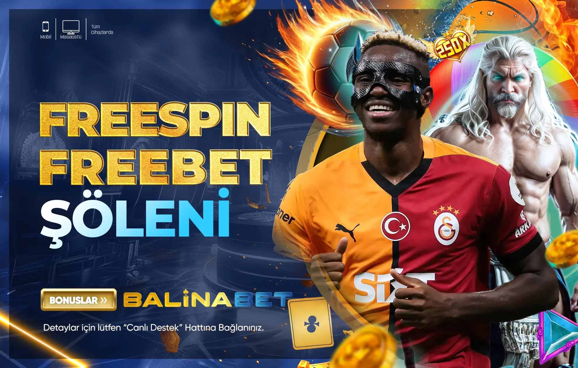 Freebet/freespin şöleni