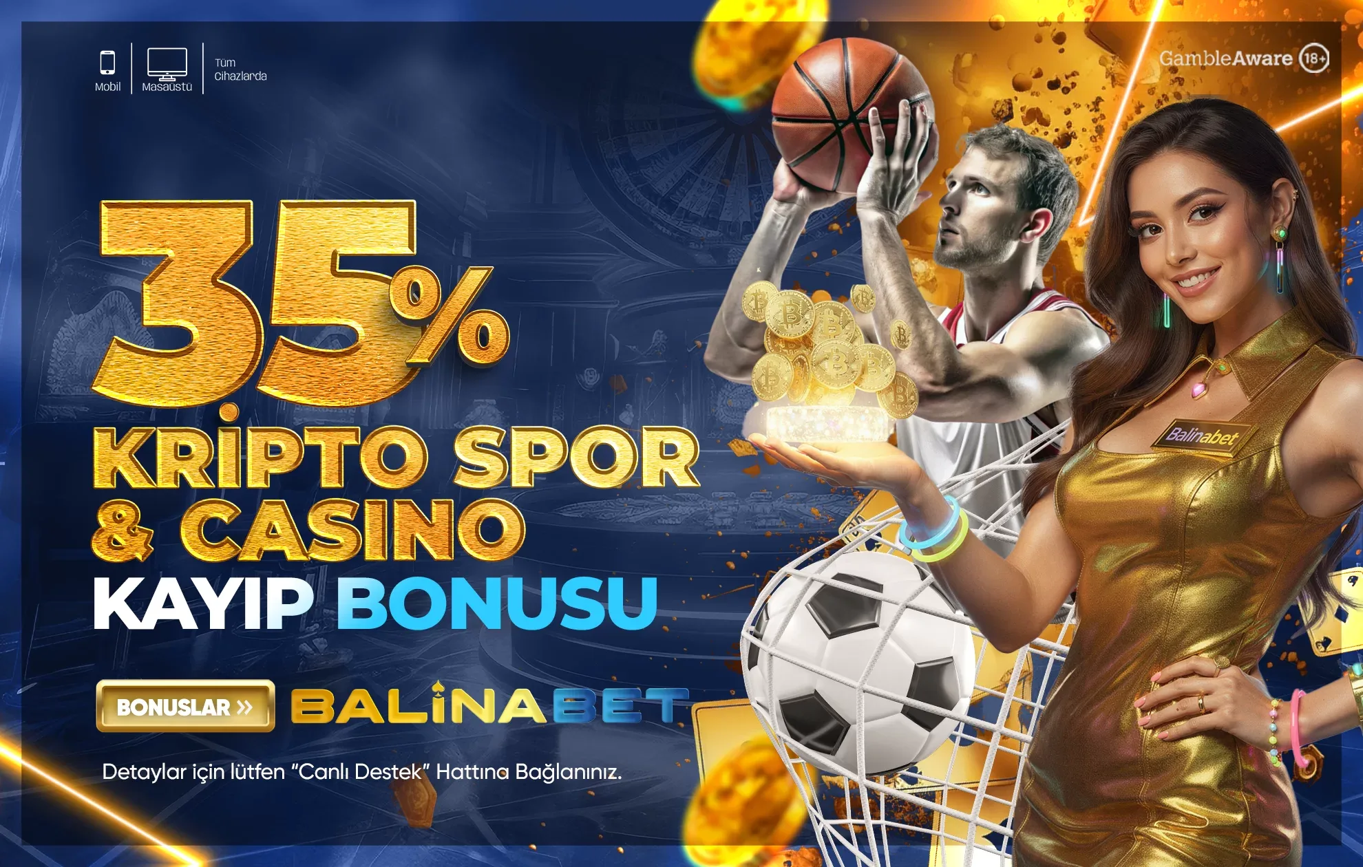%35 kripto kayıp bonus