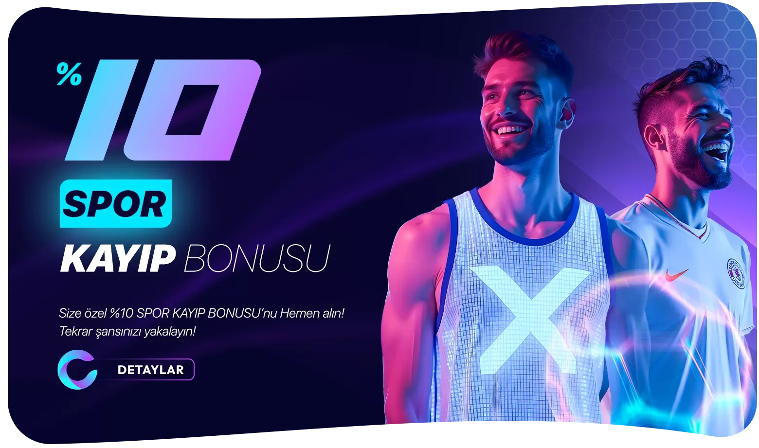%10 çevrımsız spor kayıp bonusu