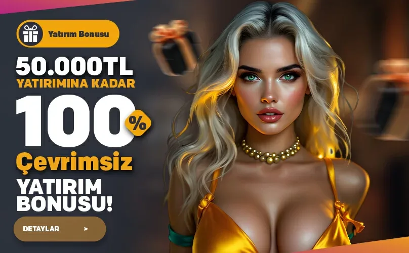 50.000 tlye kadar %100 yatırım bonusu