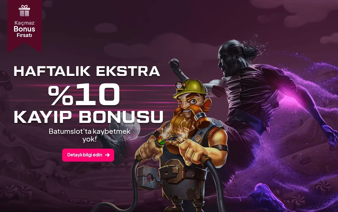 Haftalık ekstra %10 kayıp bonusu!