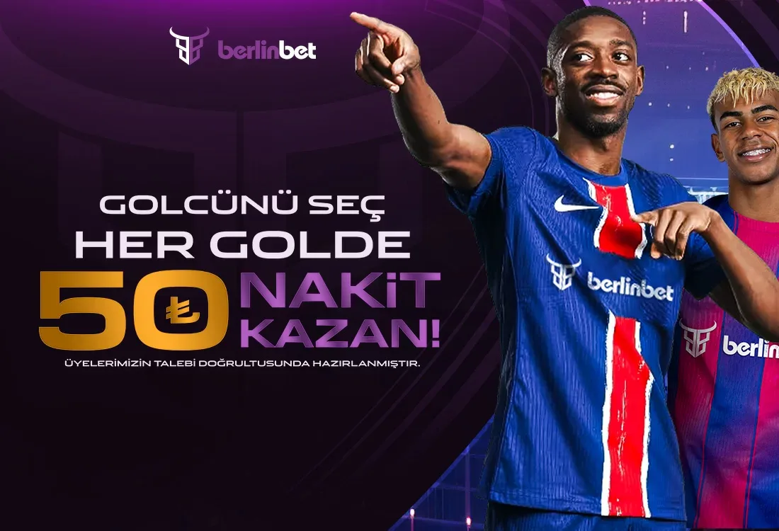 Golcünü seç " o attıkça sen kazan "