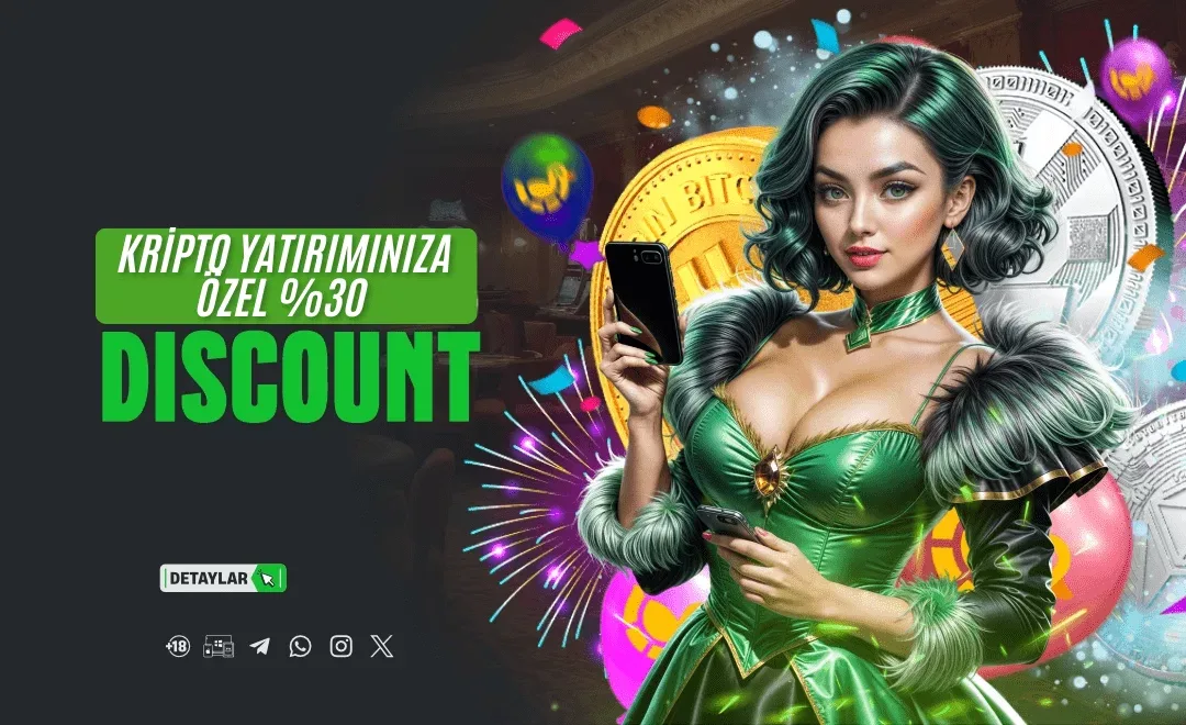 Kripto yatırımınıza özel %30 discount