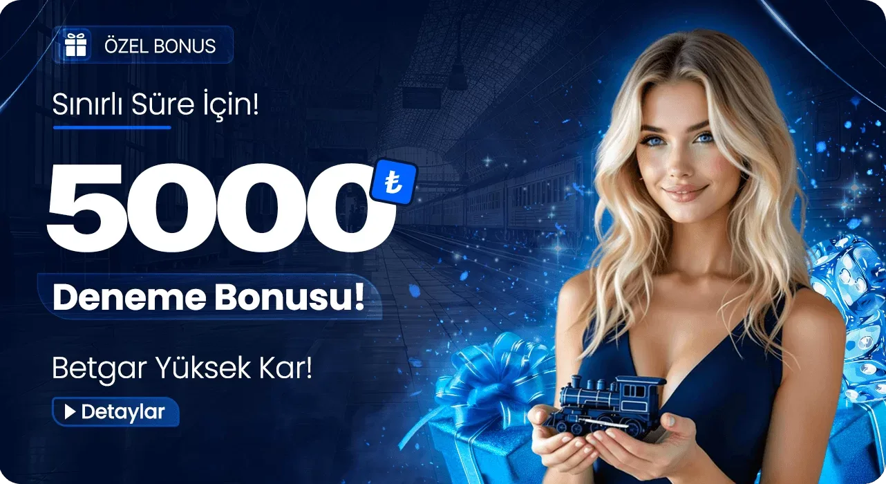 5.000₺ çekilebilir deneme bonusu