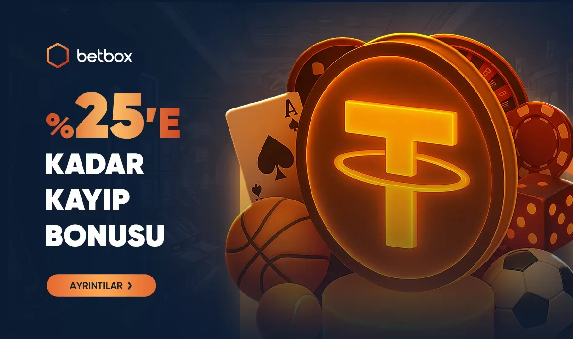 %25'e kadar kayıp bonusu