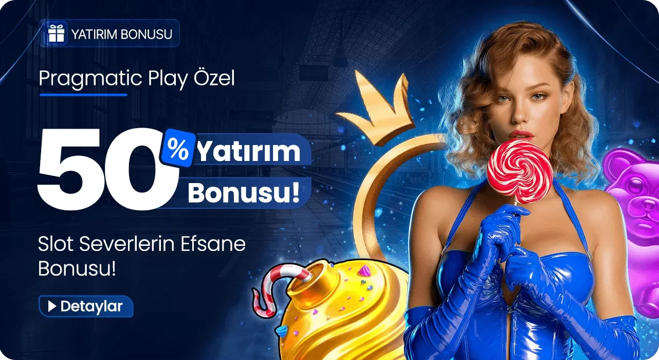 %50 pragmatic play yatırım bonusu