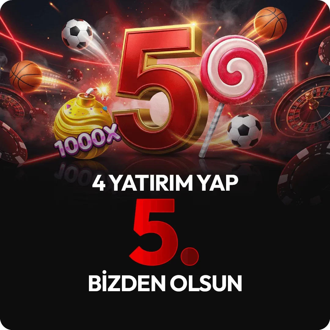 4 yatırım yap 5. si bizden !