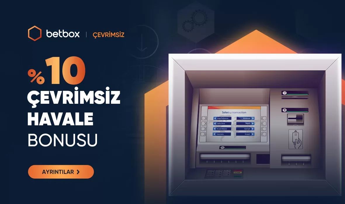 %10 çevrımsız havale bonusu