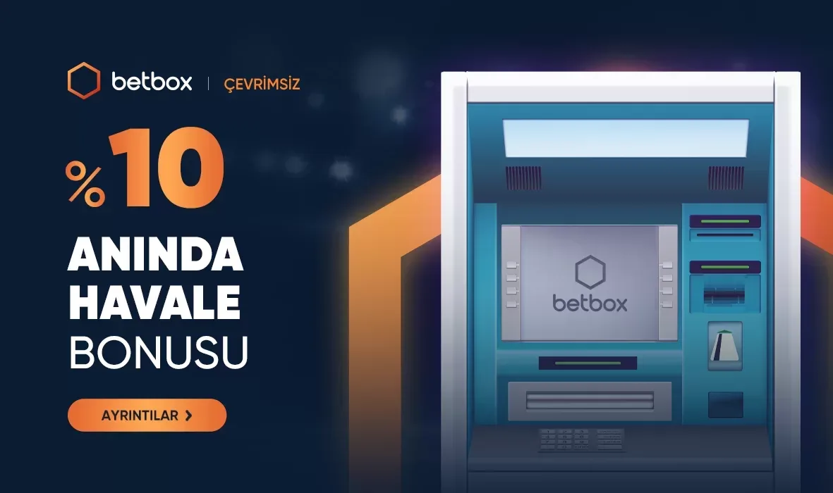 %10 anında havale bonusu