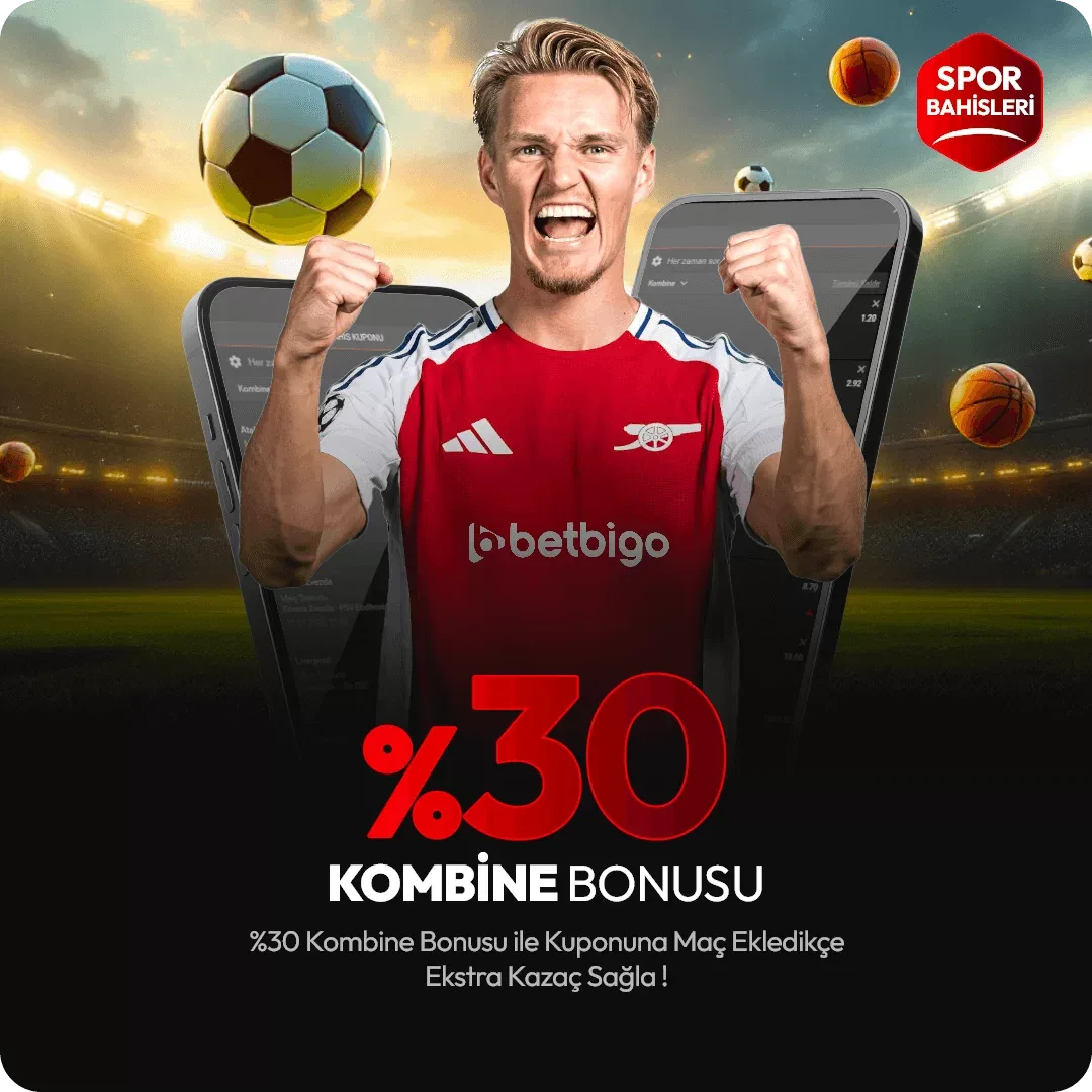 %30 kombıne bonusu !