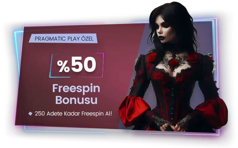 Pragmatic özel %50 freespın bonusu