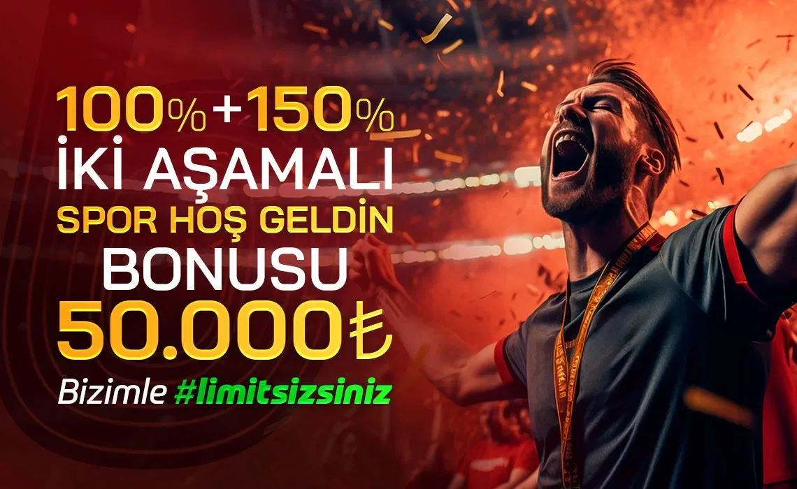 İki aşamalı spor hoş geldin bonusu