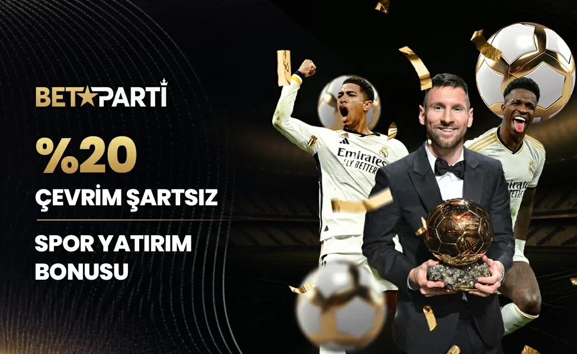 %20 çevrım şartsız spor yatırım bonusu