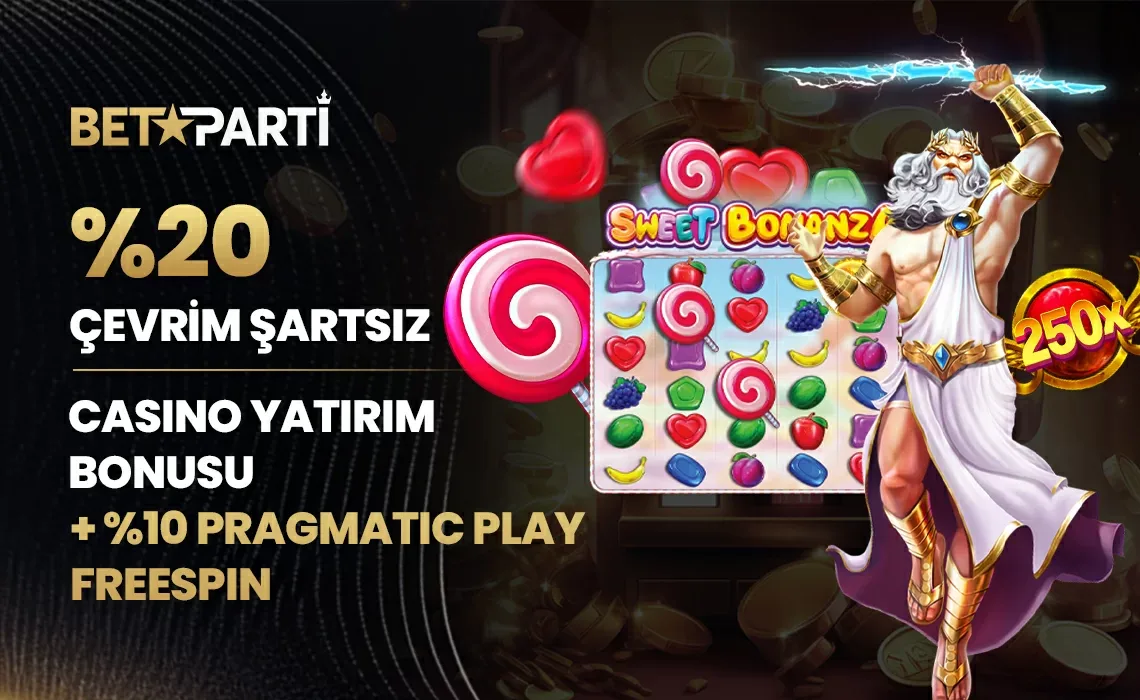 %20 çevrım şartsız casıno yatırım bonusu + %10 freespın