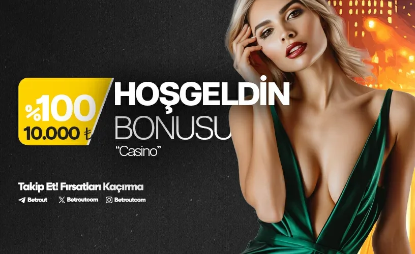 %100 hoşgeldın casıno bonusu