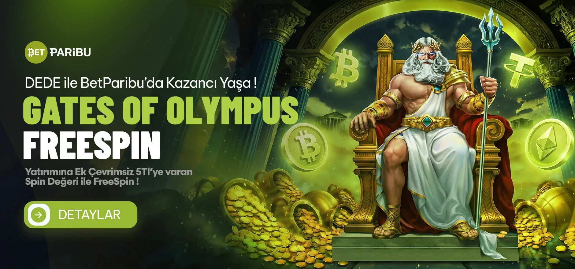 Yatırıma ek olarak gates of olympus