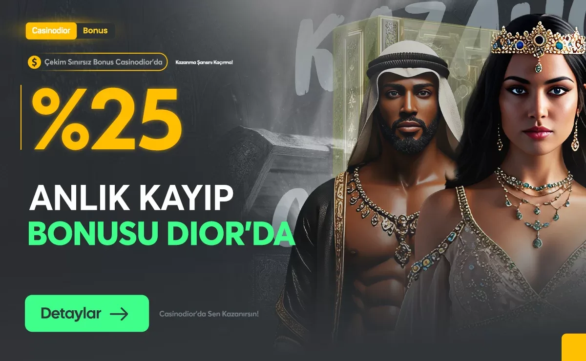 %25 anlık kayıp bonusu
