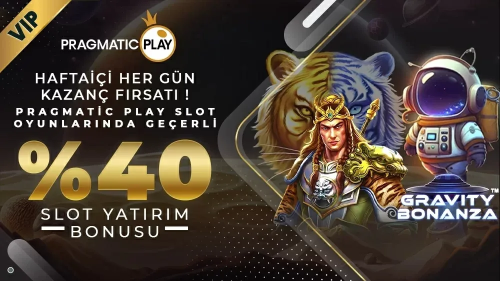 %40 slot yatırım bonusu
