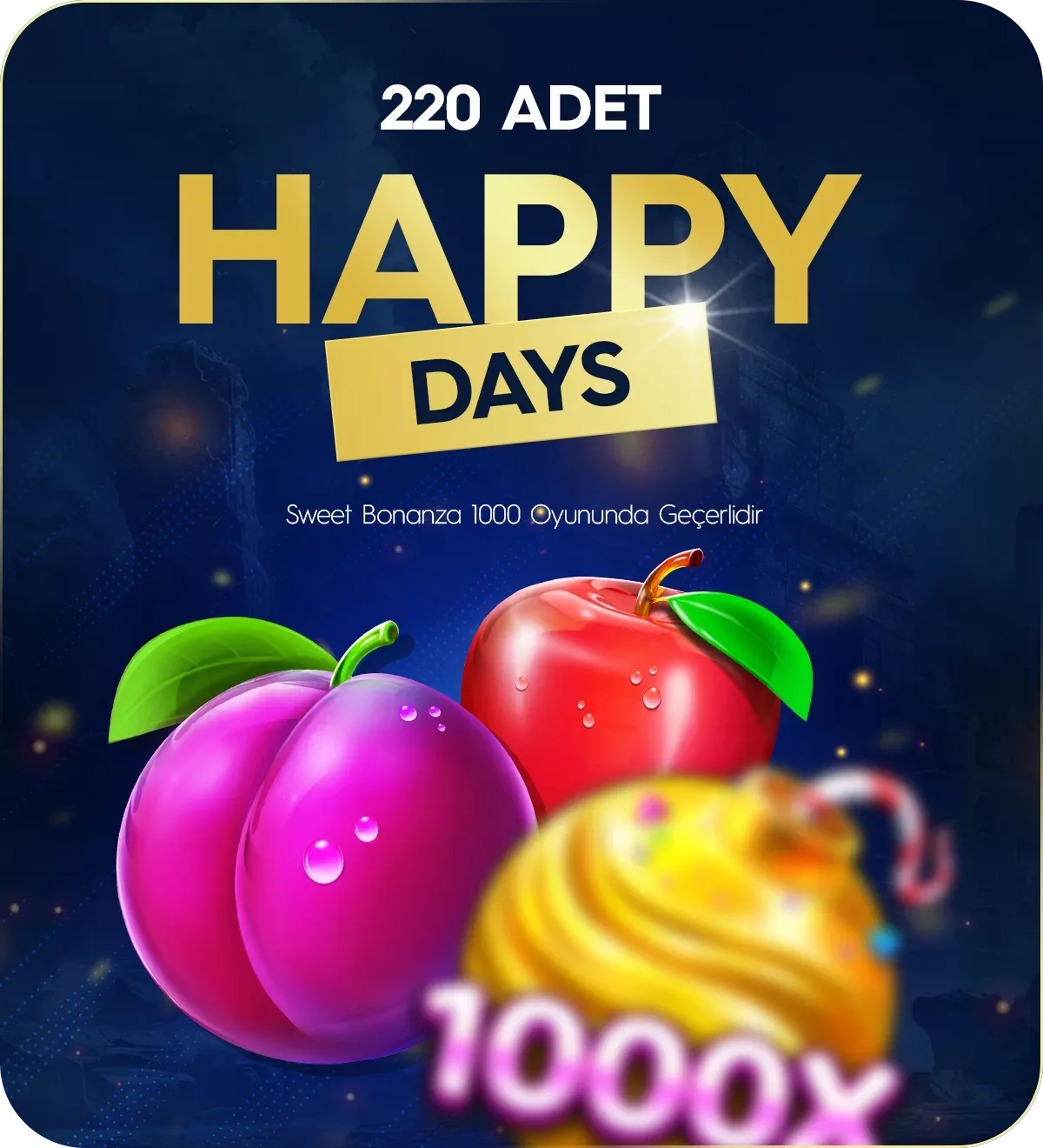 220 adet happy day's