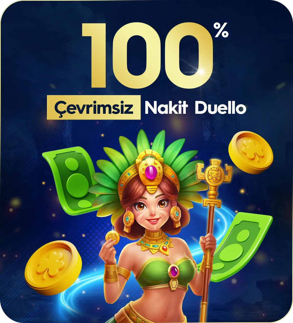 %100 çevrimsiz nakit duello