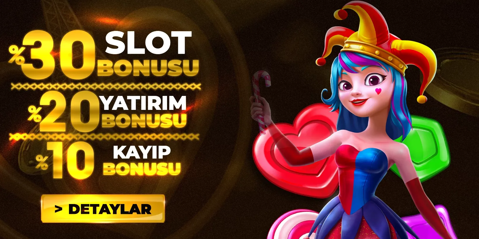 %30 slot bonusu