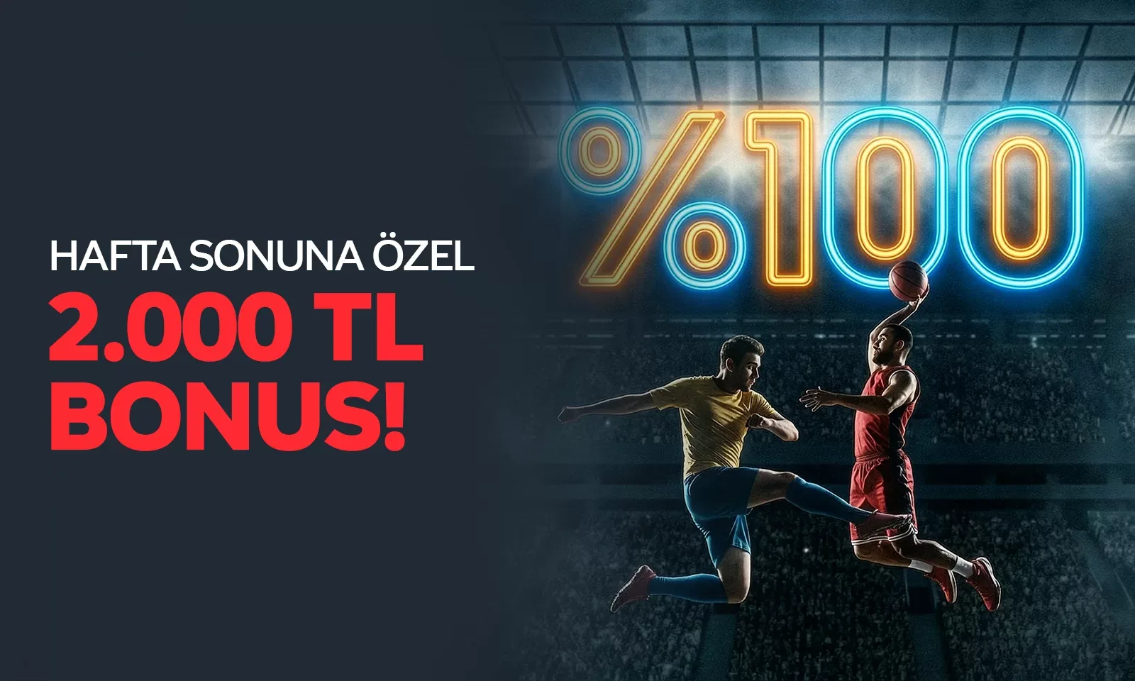 Spor özel %100 bonus