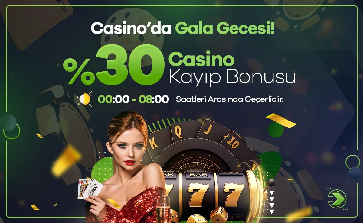 Casino’da gala gecesi!