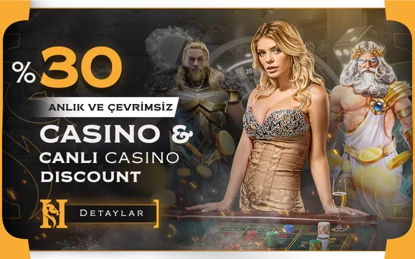 % 30 anlık - çevrimsiz discount