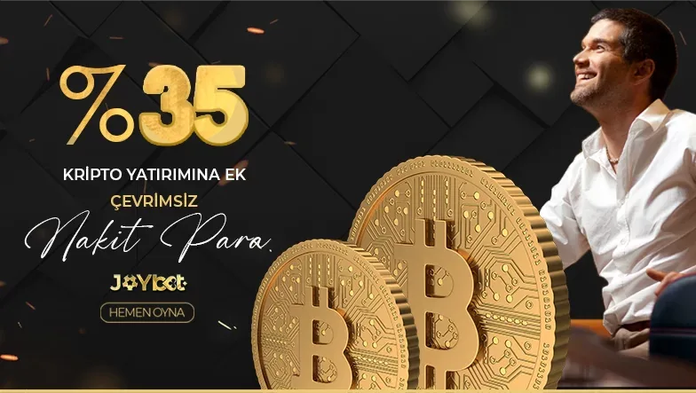 Krıpto yatırımına ek %35 çevrımsız nakit para